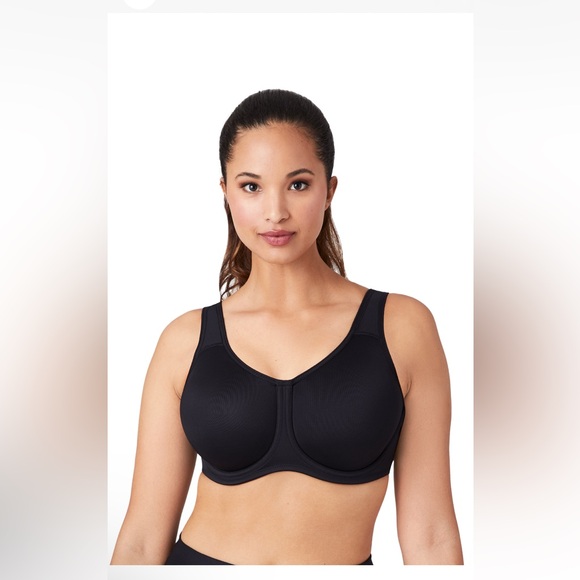 Wacoal 855170 Simone Sport Underwire Bra Black Size 34C - Picture 6 of 6